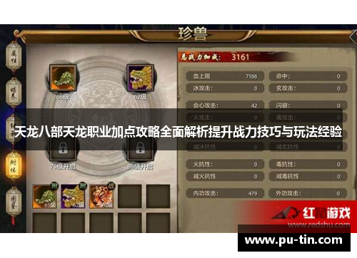 天龙八部天龙职业加点攻略全面解析提升战力技巧与玩法经验